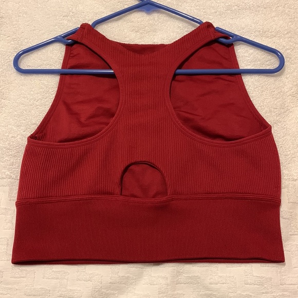 Betsey Johnson Performance size Large crop top, great ribbed fabric, - Picture 2 of 3